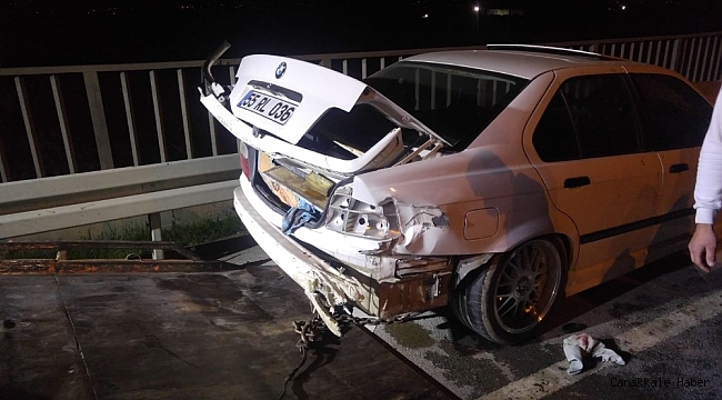 Otomobil önce tıra ardından bisiklete çarptı: 2 yaralı