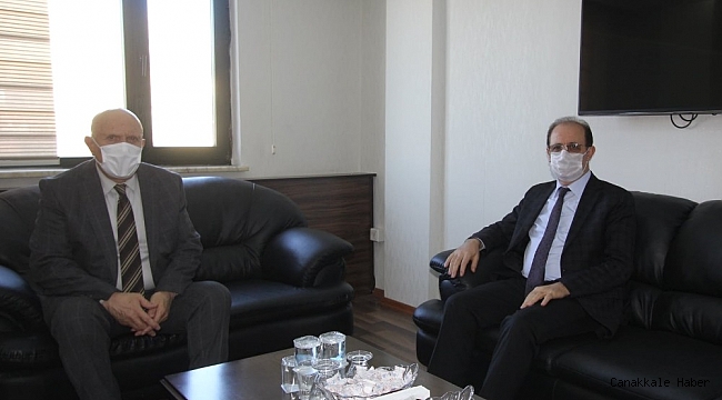 Rektör Coşkun'dan Başkan Pekmezci'ye ziyaret
