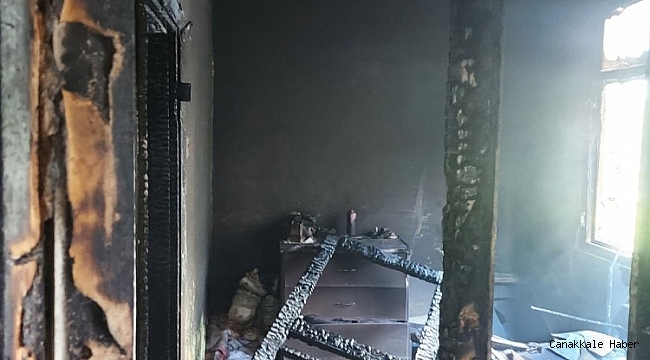 Rize&#039;de yangın: 1 ölü