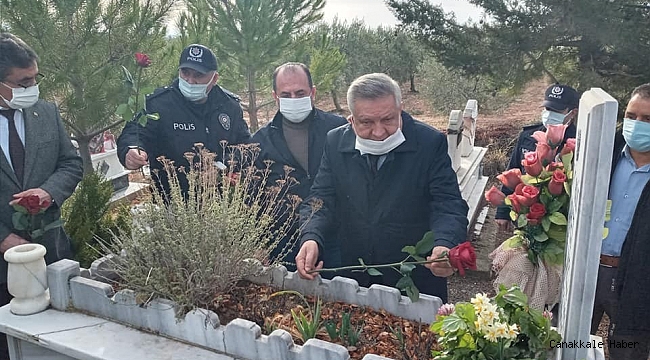 Şehit Polis Memuru Işalca, mezarı başında anıldı