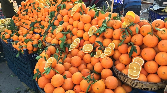 Semt pazarında zam şampiyonu mandalina oldu