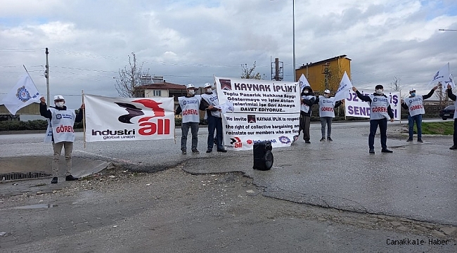 Sendikalaşmaya kızan patron pandemi yasağına rağmen işçileri kapının önüne koydu