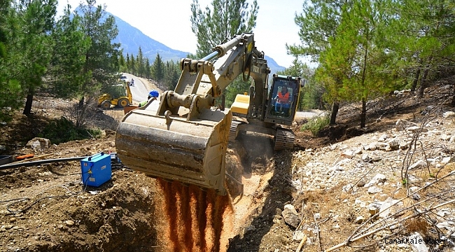 Seydikemer&#039;de içme suyu sorunları çözülüyor