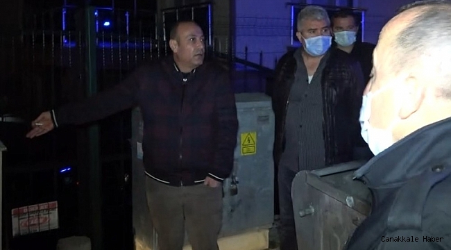 Sigara içip, yangını izlemek için ısrarcı olunca ceza yedi