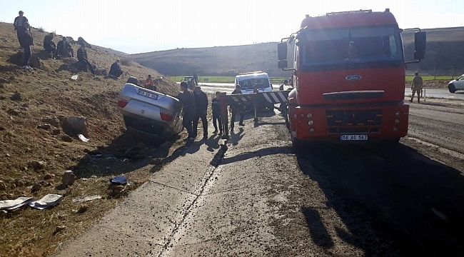 Siirt&#039;te trafik kazası: 2 yaralı