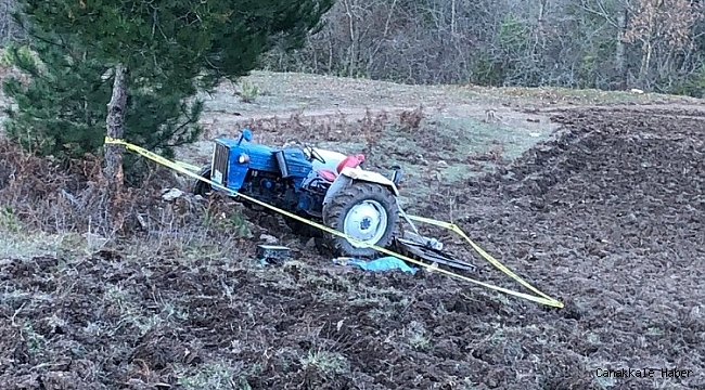 Sinop&#039;ta takla atan traktörden fırlayan sürücü hayatını kaybetti