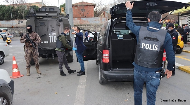 Şişli'deki özel harekat destekli denetimde 9 şüpheli gözaltına alındı