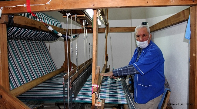 Son dokuma tezgahında son usta