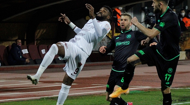 Süper Lig: A. Hatayspor: 2- İH Konyaspor: 1