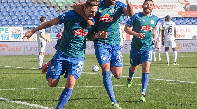 Süper Lig: Çaykur Rizespor: 1 - Gençlerbirliği: 0