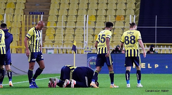 Süper Lig: Fenerbahçe: 1 -Aytemiz Alanyaspor: 0