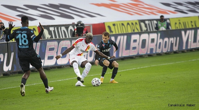 Süper Lig: Trabzonspor: 1 - Göztepe: 0