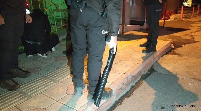 Şüpheli şahısların çantasından av tüfeği çıktı