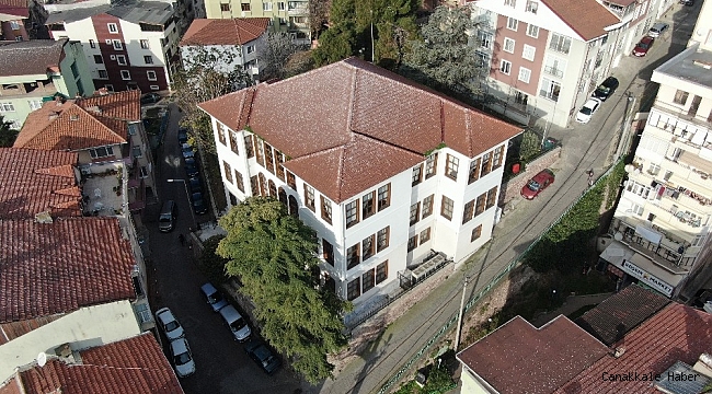 Tarihi konak alev alev yanmıştı, bakın şimdi ne halde