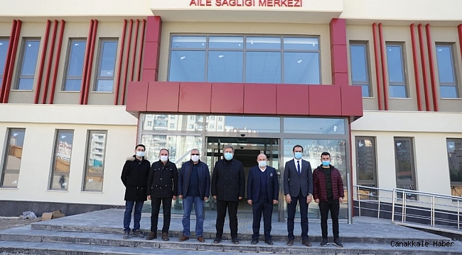 Tınaztepe Mahallesi&#039;nin aile sağlığı merkezi hızla tamamlanıyor