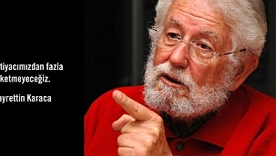 Toprak dede sevgiyle anılıyor