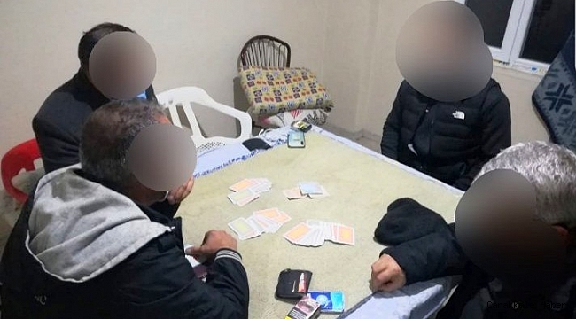 Tunceli'de kumar oynayan ve sosyal mesafeyi ihlal eden 6 kişiye 20 bin 300 TL ceza