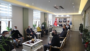 Vali Aktaş, MHP İl Yönetimini Kabul Etti