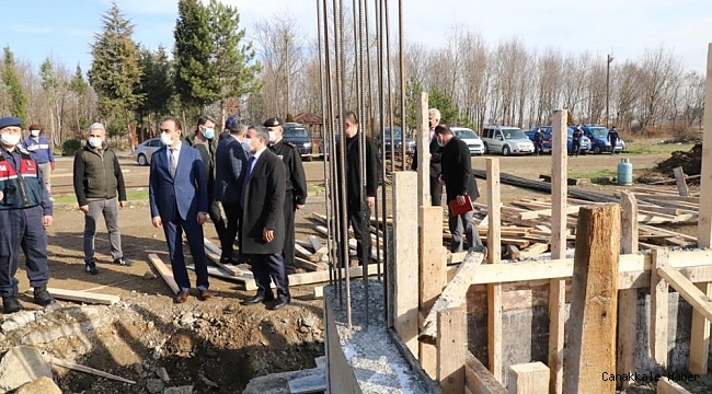 Vali Atay, Cumayeri ilçesinde incelemelerde bulundu