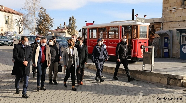 Vali Becel, Ortahisar kasabasını ziyaret etti