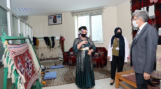 Vali Bilmez'den Kadın Aile Daire Başkanlığına ziyaret