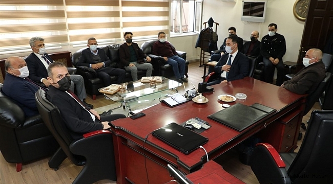 Vali Makas, milletvekilleriyle birlikte ziyaretlerde bulundu