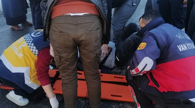 Van'da trafik kazası 1 yaralı