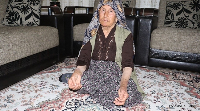 Yaşlı kadına kabusu yaşattılar