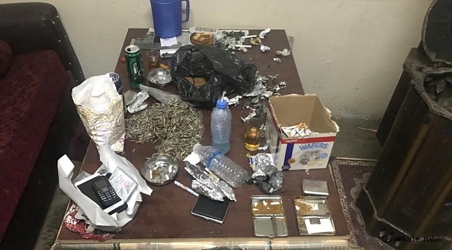 Yılbaşı gecesi uyuşturucu partisine polis baskını