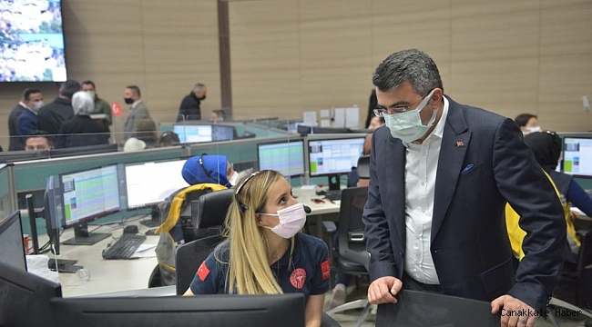 Yılmaz'dan 2021'e çalışarak girenlere ziyaret