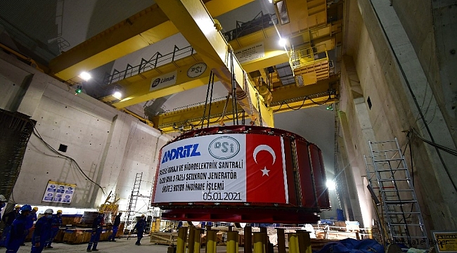 Yusufeli Barajında son 7 metreye girildi