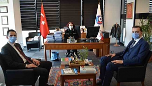 Balıkesir Basın İlan Kurumundan ÇTSO'ya ziyaret