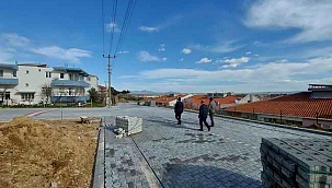 Bayramiç'te çamurlu yol kalmayacak