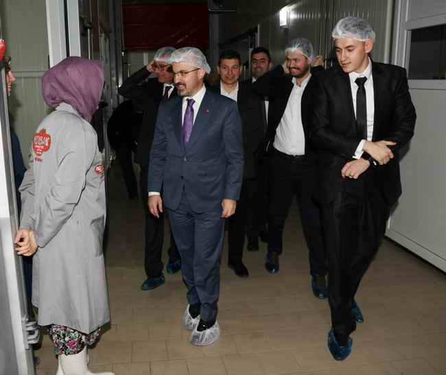 Kobak Süt Ürünleri’nin yeni fabrikası Yenice’ye açıldı