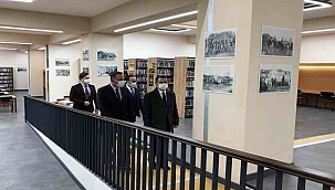 Vali Aktaş, Mehmet Akif Ersoy İl Halk Kütüphanesinde