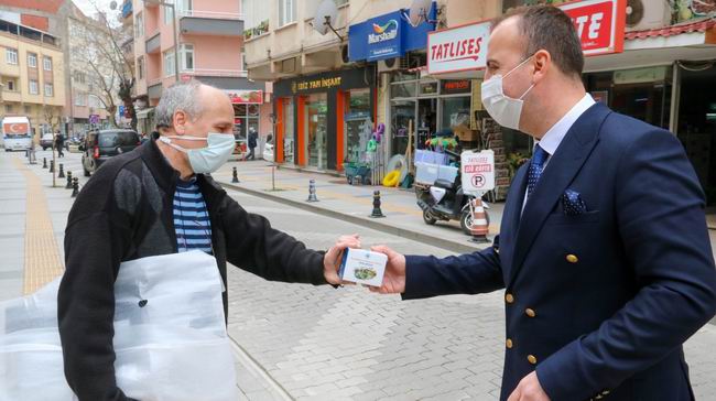 Biga Belediyesi’nden kandil simidi