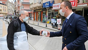 Biga Belediyesi’nden kandil simidi