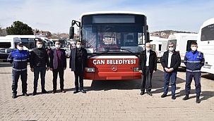 Çan’a İBB’den araç hediyesi geldi