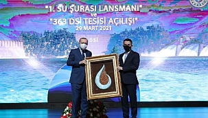Cumhurbaşkanı Erdoğan: “Meclis’te bir su kanunu hazırlıyoruz”
