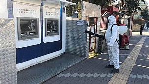 Dezenfeksiyon çalışmaları hız kesmiyor