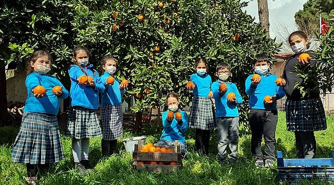 Efe torunlarından, şehit torunlarına portakal