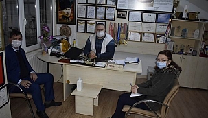 İŞKUR yetkilileri, hibe destekleri kapsamında sakatlar derneğini ziyaret etti