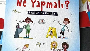 Türkiye’nin çocukları için ilk ilkyardım kitabı raflarda