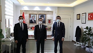 Ülkü Ocakları Eğitim ve Kültür Vakfı Çanakkale İl Başkanı, Vali Aktaş’ı ziyaret etti