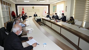 Vali Aktaş, Toprak Koruma Kurulu toplantısına katıldı