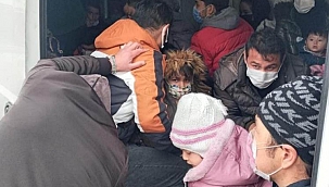 38 düzensiz göçmen yakalandı, 2 organizatör tutuklandı