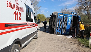Çan'da kaza 1kişi öldü