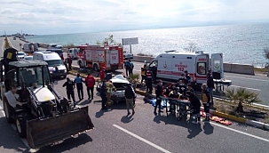 Edremit’te zincirleme kaza: 1 ölü, 3 yaralı