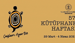 Kültür ve Turizm Bakanlığı’ndan “Kütüphane Haftası” kutlaması