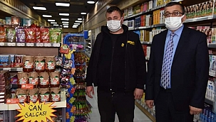 Salçan ürünleri market raflarında yerini aldı